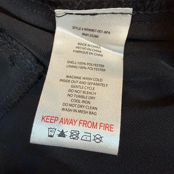 Jason Wu Black Satin Wide Leg Tuxedo Pants w/Rhinestone Side Stripe – Sz 2 – NWT - Picture 7 of 7